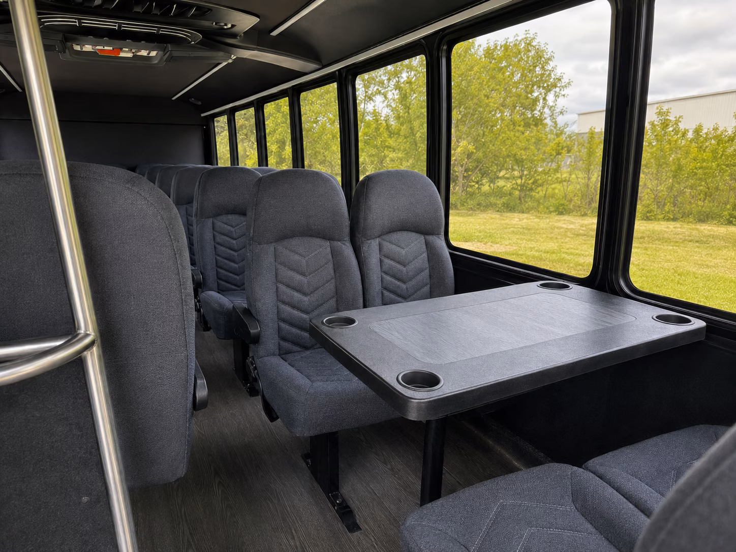gainesville corporate event transportation onboard seating