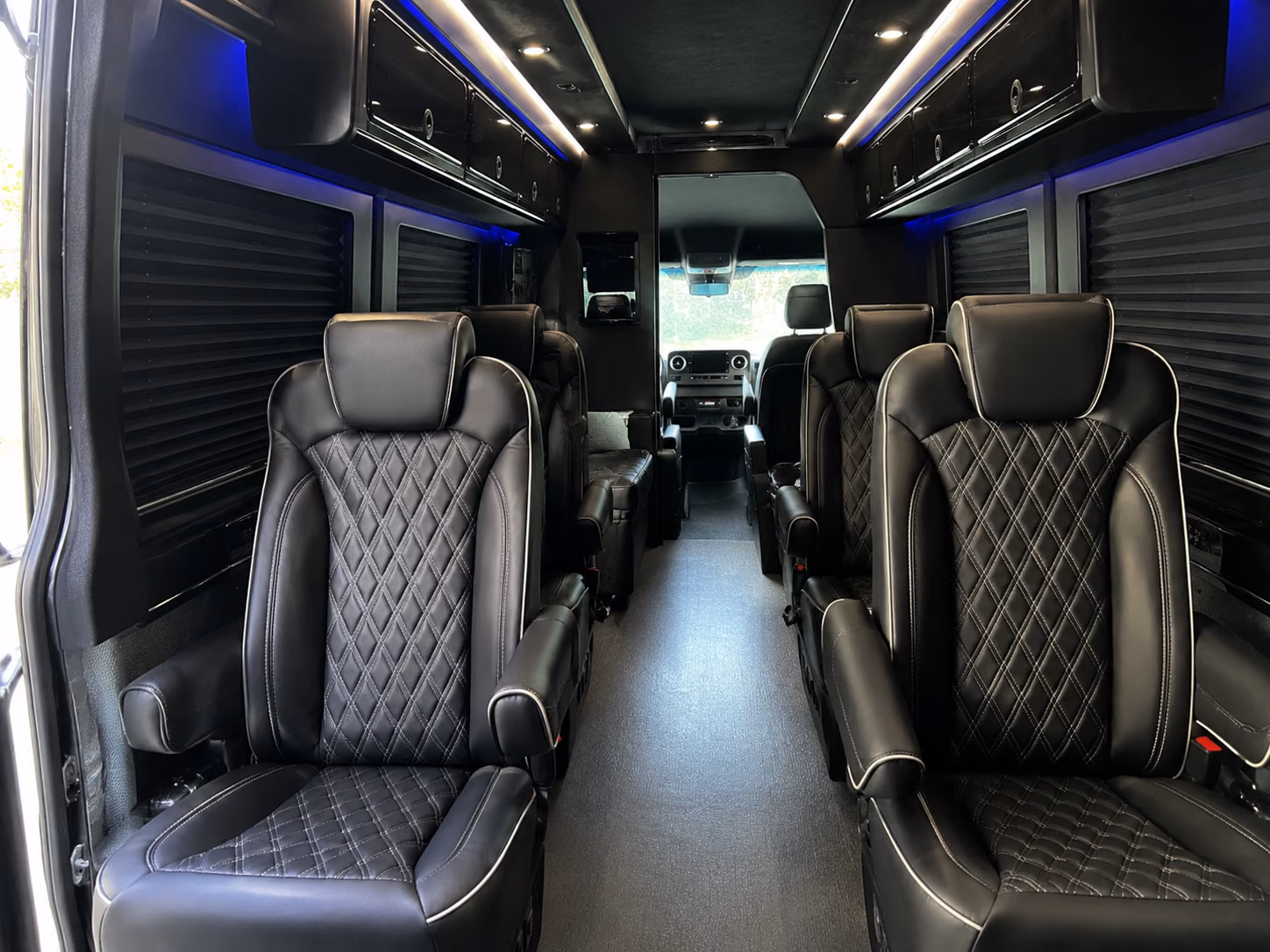 gainesville long distance transportation onboard seating