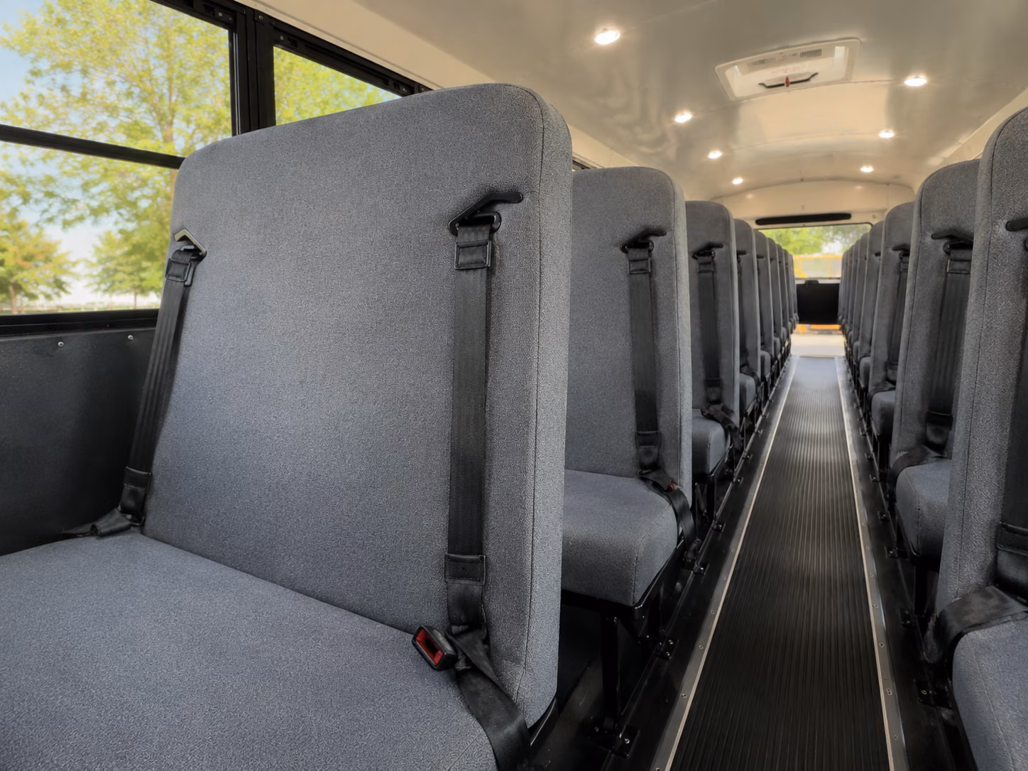 gainesville school bus inside
