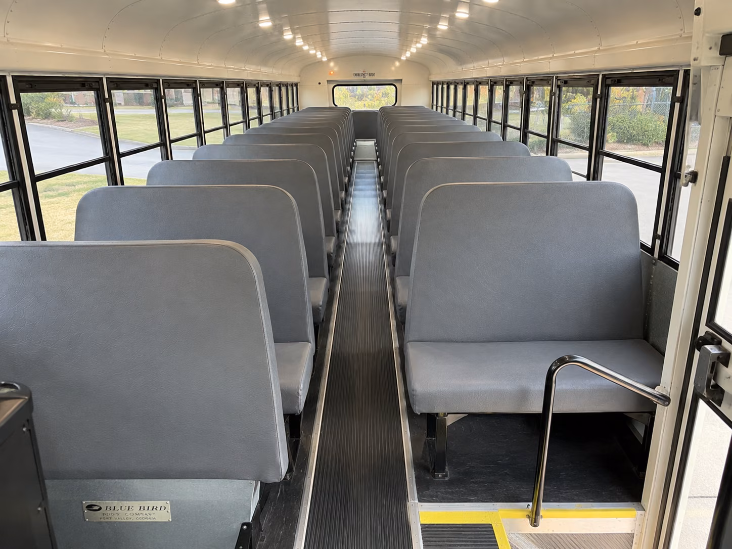 gainesville school bus interior
