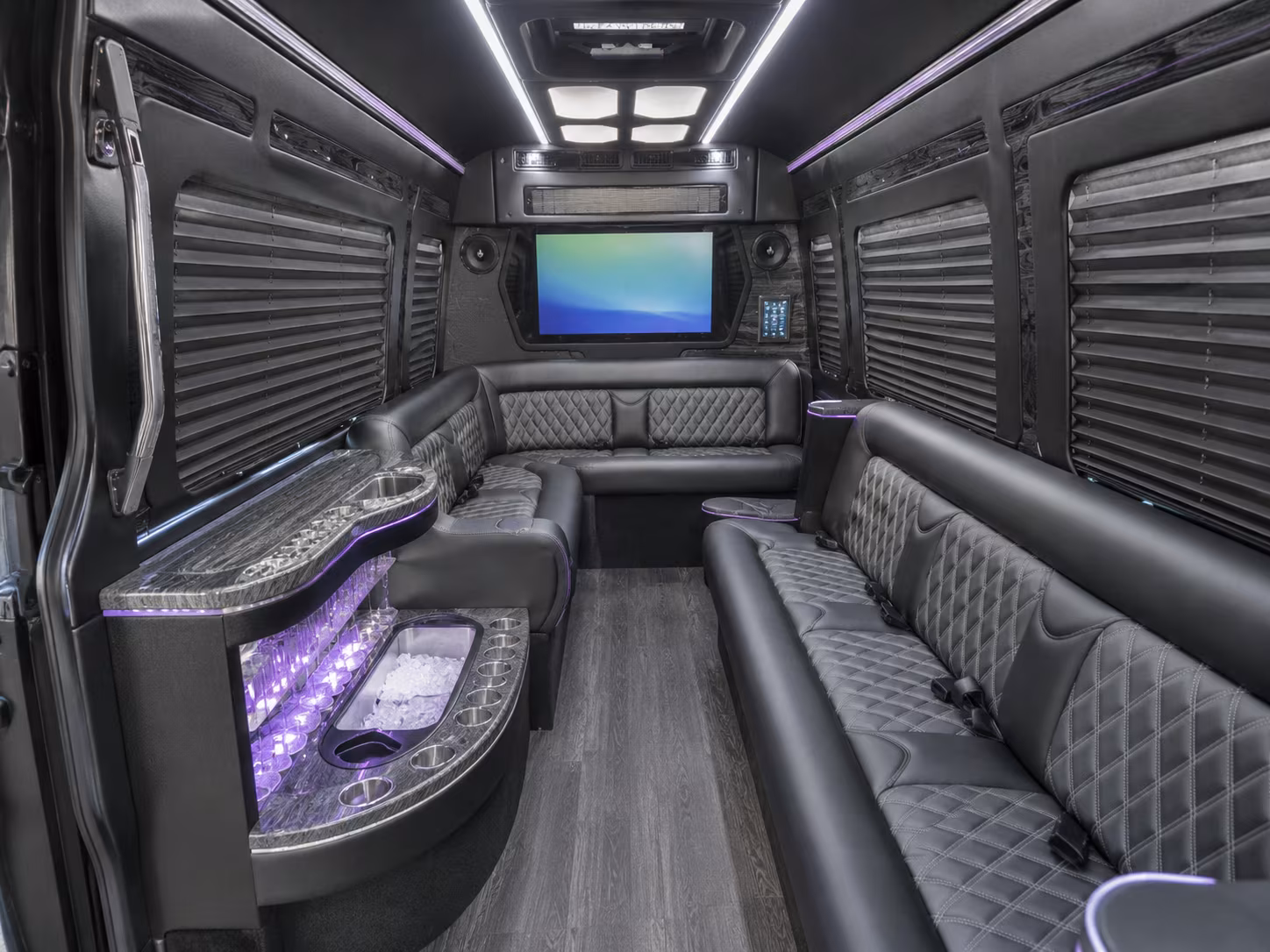 gainesville sprinter limousine inside