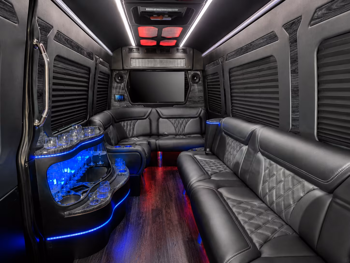 gainesville sprinter limousine interior