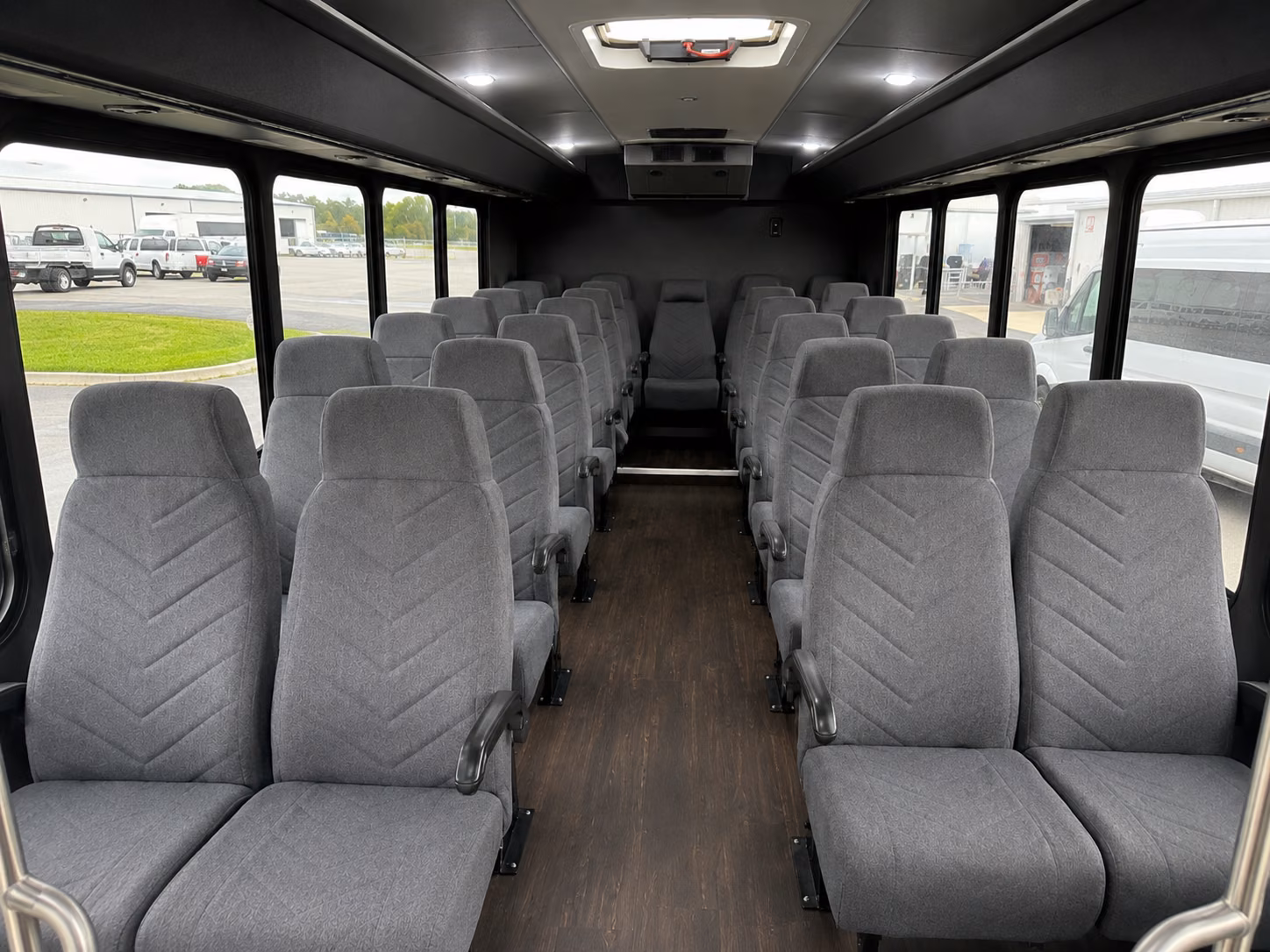 shuttle buses for gainesville wedding guests between hotels and venues